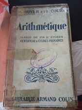 Livre arithmétique classe d'occasion  Auvers-sur-Oise
