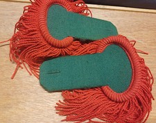 Paire épaulettes franges d'occasion  Dijon