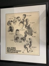 Muhammad ali signed for sale  CROWTHORNE