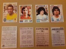 PELE’, CRUYFF, MARADONA COPIA ANASTATICA DI 4 FIGURINE CON VELINA, LEGGERE BENE comprar usado  Enviando para Brazil