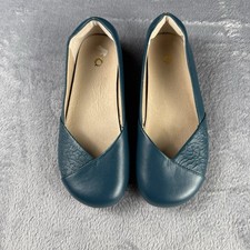 Sapatos femininos Xero 6 Phoenix couro elegante balé liso azul-petróleo descontinuado comprar usado  Enviando para Brazil
