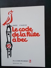 Partition code flute d'occasion  Milly-sur-Thérain