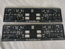Schalke nummernschildhalter lo gebraucht kaufen  Marienheide