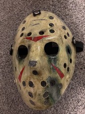 Máscara personalizada estilo sexta-feira 13 pintada à mão exibição cosplay Jason Voorhees comprar usado  Enviando para Brazil