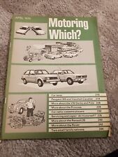 Motoring april 1979 for sale  BURTON-ON-TRENT