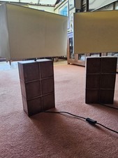 faux leather table lamp for sale  CARDIFF