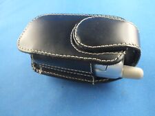 Motorola V220 Black Leather Flip Case KunstLeder Kult Handytasche Hülle Protect comprar usado  Enviando para Brazil