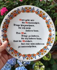 Vintage porzellanteller sinnsp gebraucht kaufen  Weilheim an der Teck