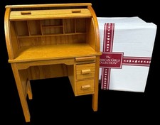 EM CAIXA ORIGINAL Vintage 2000 Kit Mesa Rolltop de Madeira História Escolar American Girl comprar usado  Enviando para Brazil