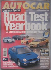 Autocar magazine december for sale  DARWEN