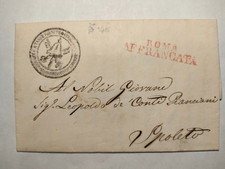 Prefilatelica 1846 lettera usato  Roma