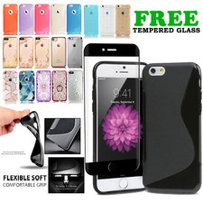 Capa de silicone luxo à prova de choque para iPhone 6 Plus 6s/6s Plus 6, usado comprar usado  Enviando para Brazil