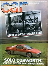 Car magazine aug for sale  WATERLOOVILLE