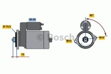 Bosch starter anlasser gebraucht kaufen  Uslar