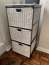 Rattan wicker storage for sale  BIRMINGHAM