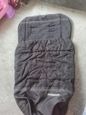Mothercare footmuff black for sale  CASTLEFORD