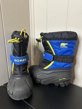 Bota de inverno infantil Sorel TAMANHO 10 azul isolada comprar usado  Enviando para Brazil