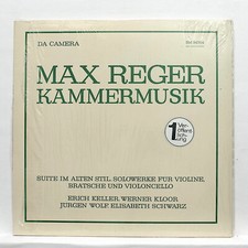 KELLER KLOOR WOLF SCHWARZ ⸺  REGER solo works ⸺  DA CAMERA MAGNA LP STILL SEALED comprar usado  Enviando para Brazil