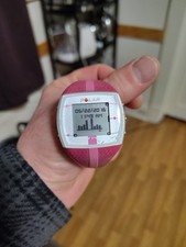 Relógio fitness rosa polar FT4 monitor de frequência cardíaca plástico nova bateria funciona comprar usado  Enviando para Brazil