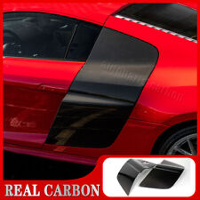 Ajuste para Audi R8 V8 V10 Coupe 2008-2015 porta lateral para-lamas guarnições de lâmina CARBONO REAL comprar usado  Enviando para Brazil