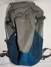 Mochila Quechua NH100 20L cinza/azul acampamento caminhada leve limpa comprar usado  Enviando para Brazil