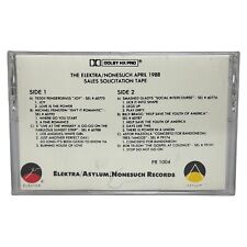 April 1988 Elektra Sales Tape Promo Cassette PR1004 X Los Angeles White Girl, usado comprar usado  Enviando para Brazil