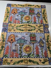 Birdhouse tapestry placemats for sale  Hudson