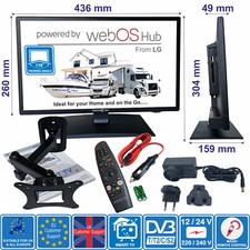 Unispectra® 19" Smart TV (LGwebOS) Magiczny pilot 12V 240V Kamper Ciężarówka Łódź na sprzedaż  Wysyłka do Poland