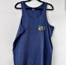 Usado, Camisa Crazy sem mangas regata azul comprar usado  Enviando para Brazil
