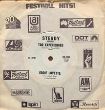 Eddie Lovette - Too Experienced / You're My Girl 1969 Steady Reggae Pop Oz 45 comprar usado  Enviando para Brazil