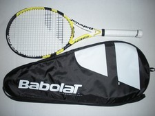 RAQUETE DE TÊNIS BABOLAT AEROPRO DRIVE PLUS + CORTEX MP 100 4 3/8 (NOVAS CORDAS) comprar usado  Enviando para Brazil