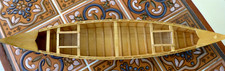 Wooden canoe green for sale  Canyon Country