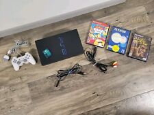 Pacote de console, controle, cabos e jogos Sony PlayStation 2 PS2 Fat SCPH-30001 comprar usado  Enviando para Brazil