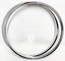 Vintage UKAI 26 X 1-3/4 (S-7) WO Japão 36 furos aros de aço cromado (2) 1 Pr. - nos comprar usado  Enviando para Brazil