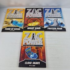 Pacote de quatro livros Zac Power (brochura, 2009) por H. I. Larry comprar usado  Enviando para Brazil