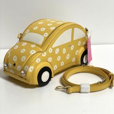 Bolsa tiracolo Kate Spade carro bipe bipe amarelo margarida couro novidade MBb0638, usado comprar usado  Enviando para Brazil