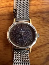 Usado, Relógio antigo vintage feminino/masculino OMEGA Geneve aço inoxidável corda manual comprar usado  Enviando para Brazil