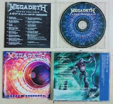 (Thick Case) MEGADETH - Super Collider - 2013 JAPAN CD (no obi)+ B/T ** EIDOLON comprar usado  Enviando para Brazil