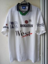 Rzadka koszulka wyjazdowa vintage lata 90. Węgry, Ferencvaros Umbro, jersey 1993 na sprzedaż  Wysyłka do Poland