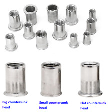 Tuercas remachables M3 M4 M5 M6 M8 M10 M12 tuercas ciegas tuercas remachables A2 acero inoxidable  segunda mano  Embacar hacia Mexico