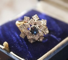 18ct gold sapphire for sale  SWADLINCOTE