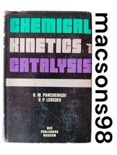 Chemical Kinetics and Catalysis Panchenkov & Lebedev Mir Publishers Moscow 1976 comprar usado  Enviando para Brazil