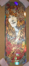 FLORENCE & THE MACHINE concerto POSTER impressão Melbourne março 2023 FOIL Cooper A comprar usado  Enviando para Brazil