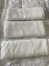 Voile panel ivory for sale  BLACKPOOL