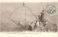 Cpa animée voyagée d'occasion  Le Mans