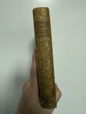 Usado, Alhambra Washington Irving 1852 Beautiful Antique Book Floral Gold Cover comprar usado  Enviando para Brazil