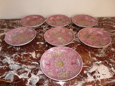 Chine lot assiettes d'occasion  France