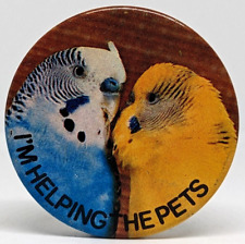 Vintage budgie love for sale  ADDLESTONE
