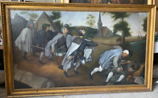 Bruegel il vecchio - Dipinto la parabola dei cechi - Copia del 1930/1935 comprar usado  Enviando para Brazil