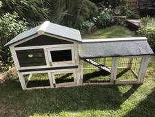 wooden rabbit run for sale  MORPETH